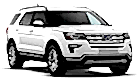 Установка подсветки салона Ford Explorer в Астане