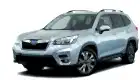 Установка подсветки салона Forester в Астане