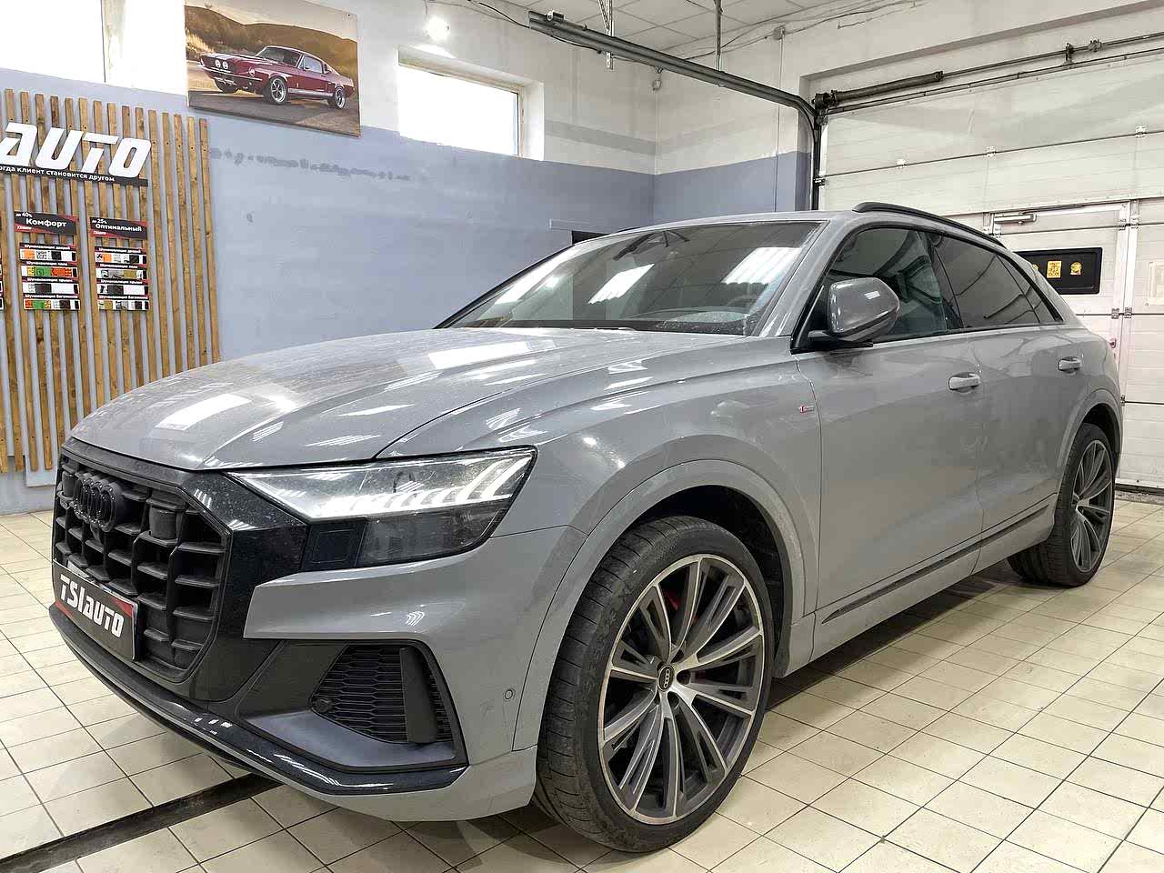 Шумоизоляция арок Audi Q8 в Астане